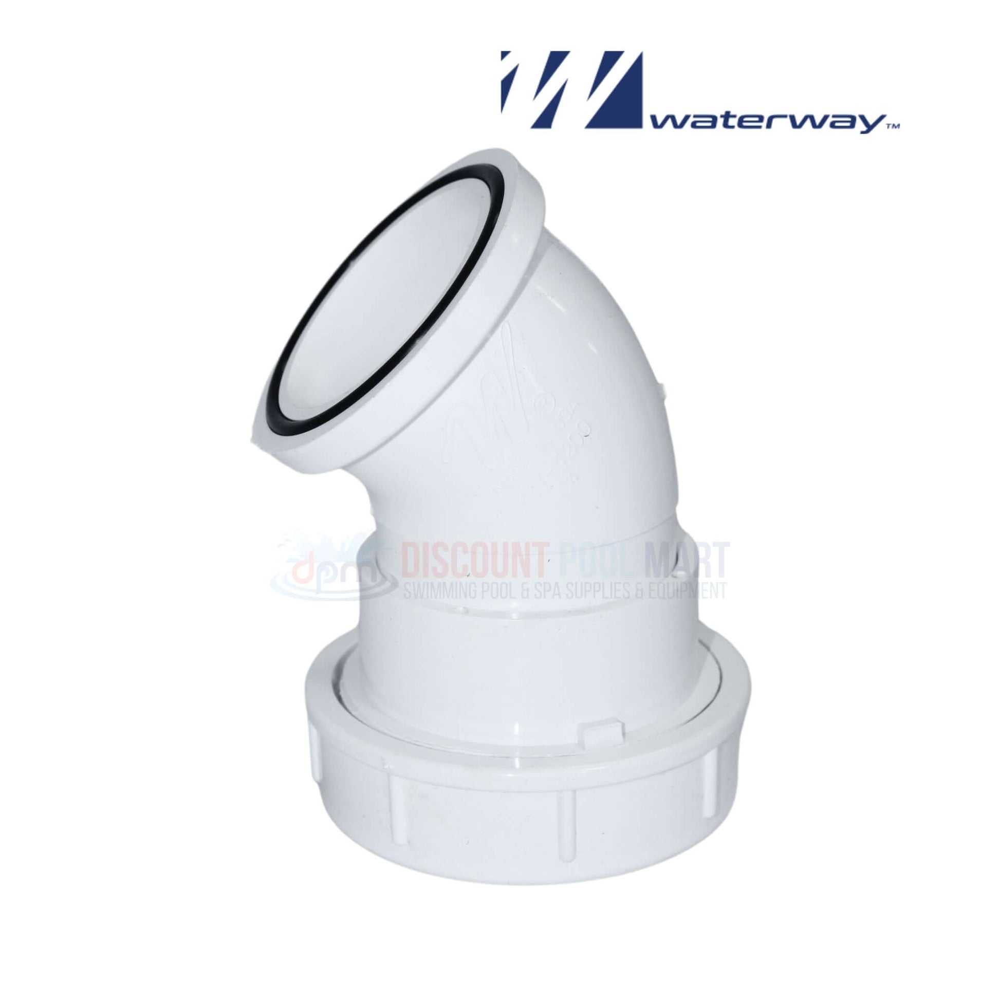 Waterway Union Assembly 400-5090 self-aligning connector for 2-inch PVC pipes from Discount Pool Mart (DPM).