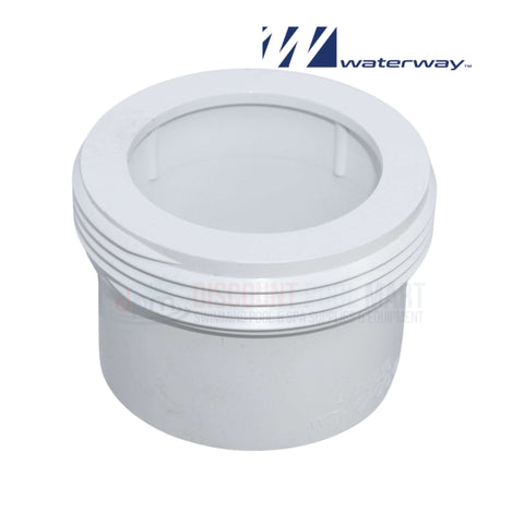 Waterway Union Tailpiece for pool systems, 2" Buttress x 2" Slip connector, Discount Pool Mart DPM, SKU: 417-5040B