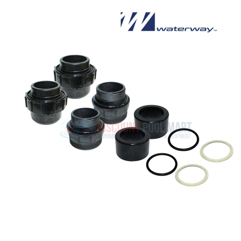 Waterway bulkhead fitting for Crystal water filters, OEM 550-4270, available at Discount Pool Mart DPM.