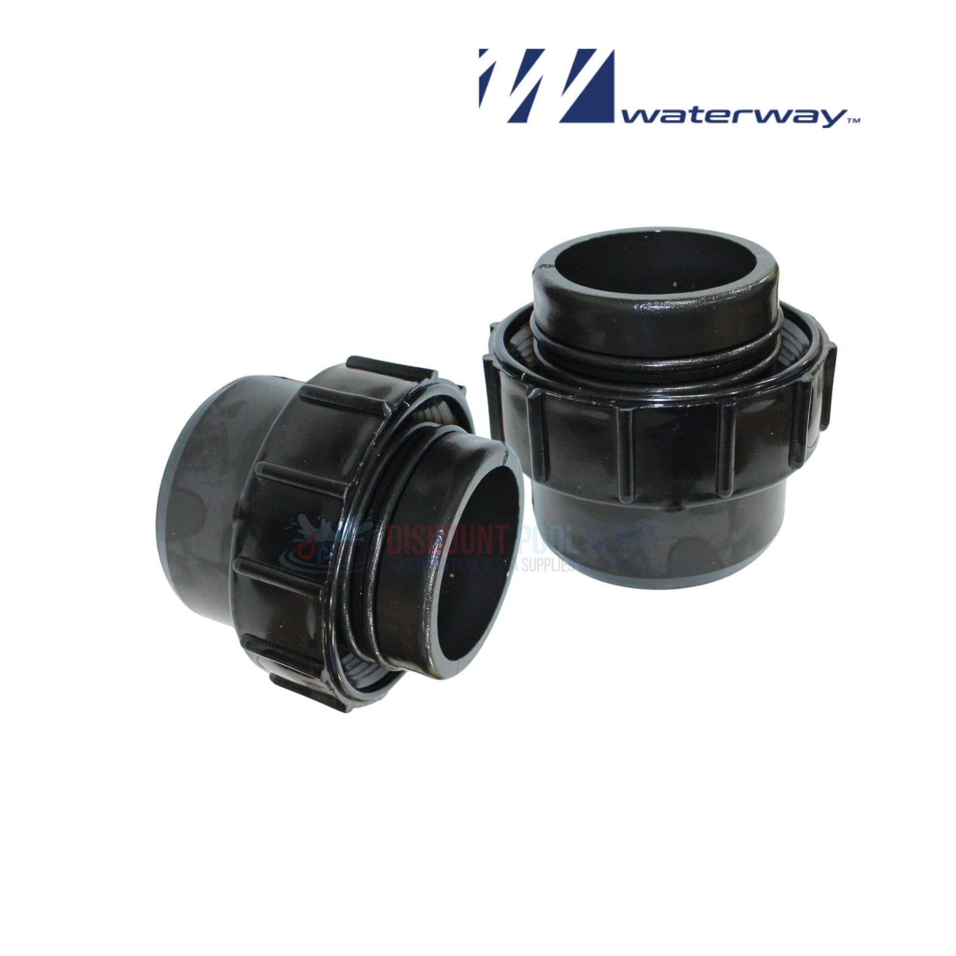 Waterway Bulkhead Fitting for Crystal Water Filters 550-4270 at Discount Pool Mart DPM, durable pool maintenance component.