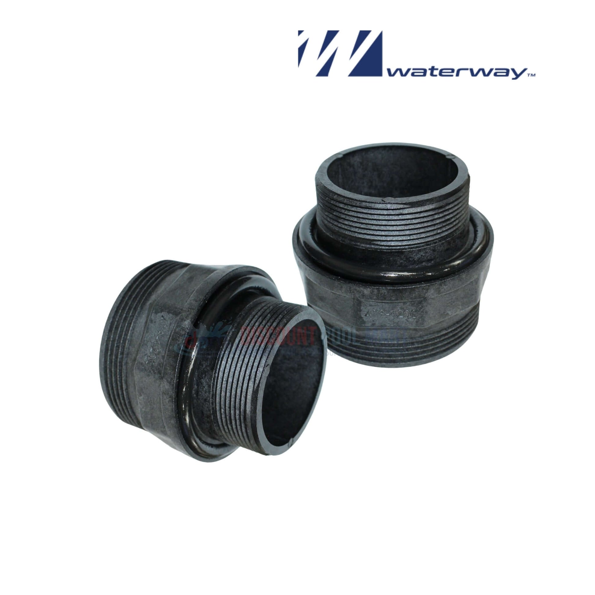 Waterway Bulkhead Fitting for Crystal Water Filters 550-4270 by DPM, ideal for pool filtration systems.