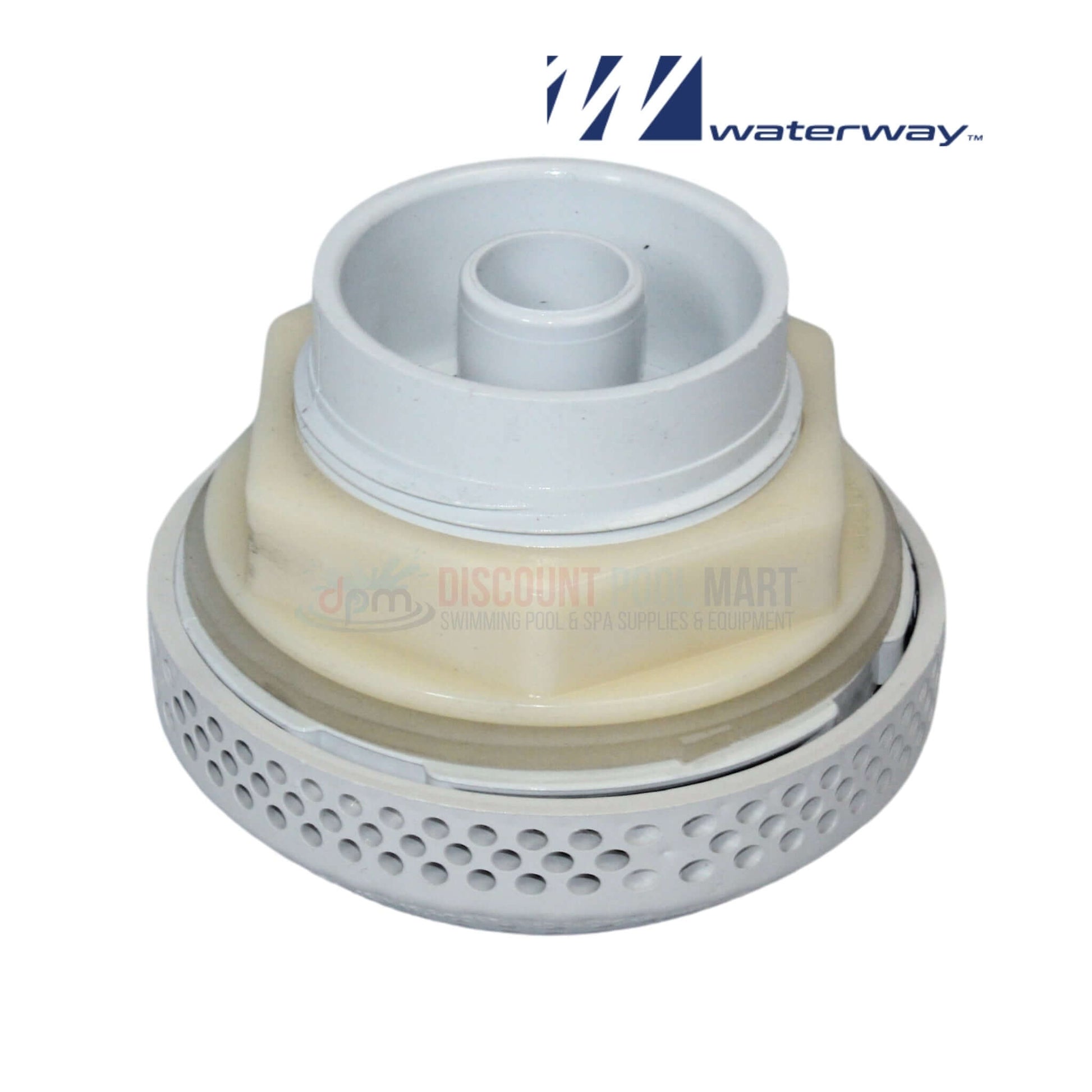Waterway Hi-Flo Suction 640-3250V assembly, 1.5" fitting for pools & spas from Discount Pool Mart DPM.