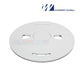 Waterway 9-inch Round Renegade Skimmer Lid in white, 540-6460WW, from Discount Pool Mart DPM for pool maintenance.