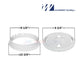 Waterway Lid and Ring for Renegade Skimmers, White, 9-inch round, available at Discount Pool Mart (DPM).