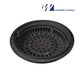 Waterway Main Drain Anti Vortex Cover and Frame 8" in Black 640-2311BV from Discount Pool Mart DPM for pool safety.