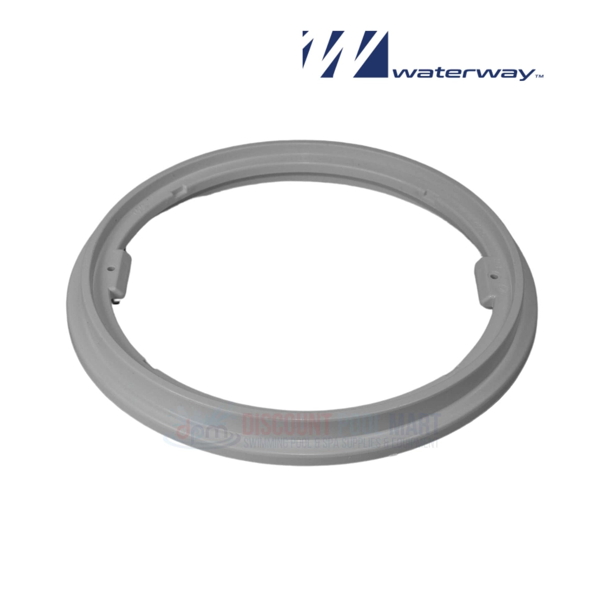 Waterway 8-inch gray anti-vortex cover frame 640-2317V from Discount Pool Mart DPM for pool safety.