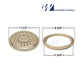 Waterway 8 inch Tan Main Drain Anti-Vortex Cover 640-2319-BEIV from Discount Pool Mart DPM, enhancing safety and water flow.