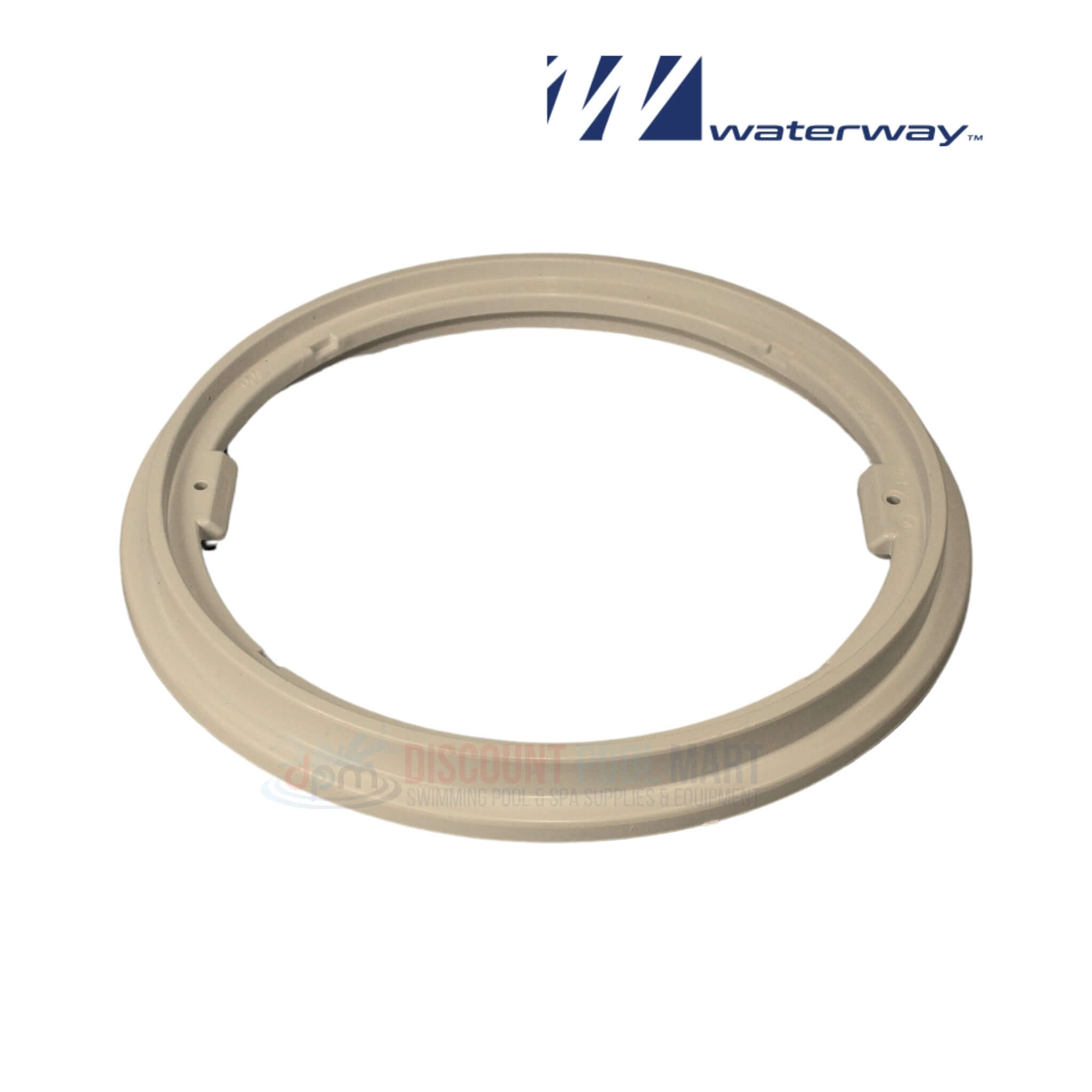 640-2319-BEIV | Waterway Main Drain Anti Vortex Cover and Frame | Tan