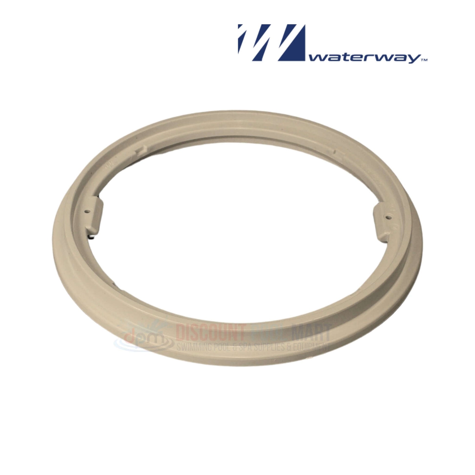 Waterway 8-inch Tan Main Drain Anti-Vortex Cover and Frame from Discount Pool Mart DPM, model 640-2319-BEIV.
