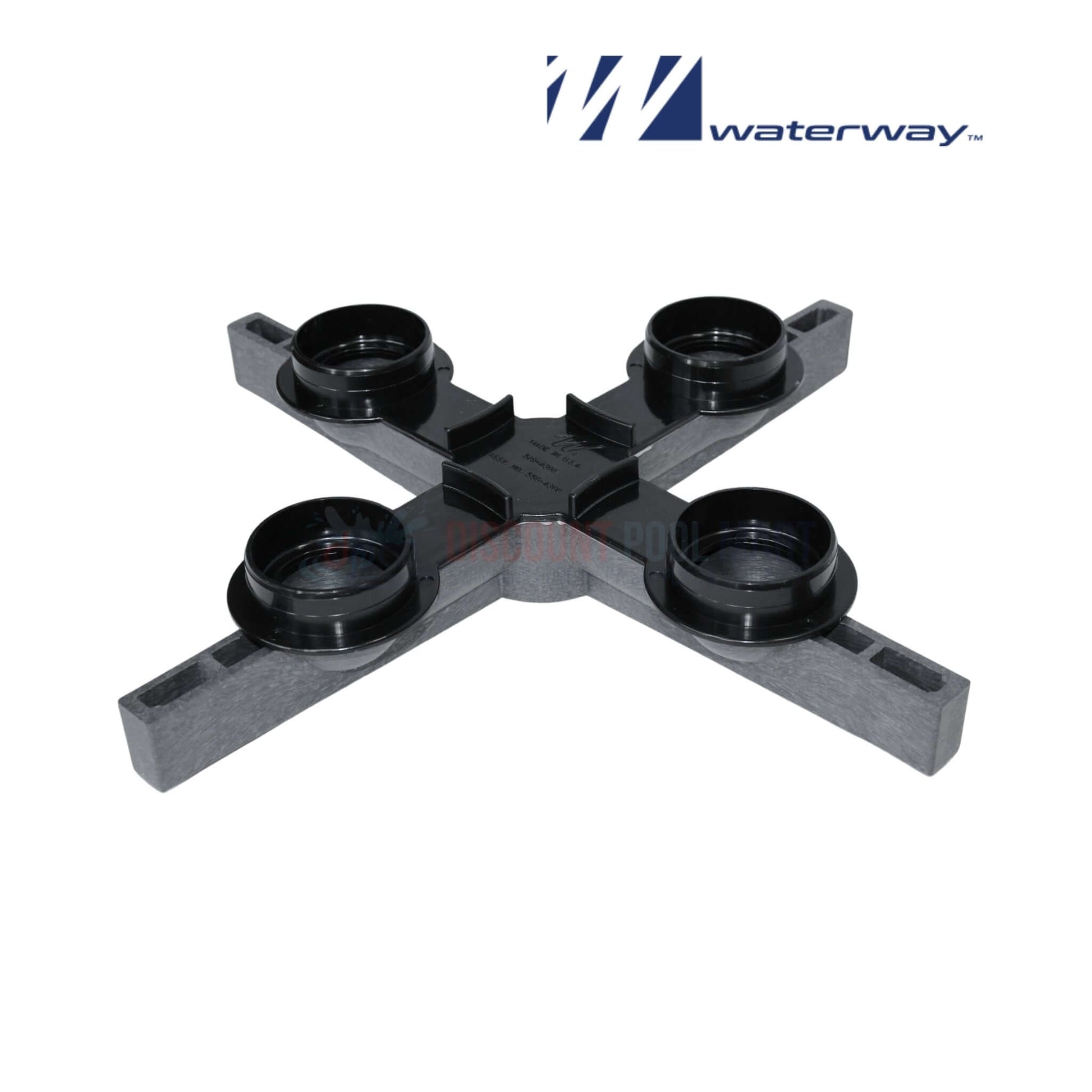 Waterway manifold assembly for Crystal Water Cartridge Filters 550-4300 from Discount Pool Mart DPM.