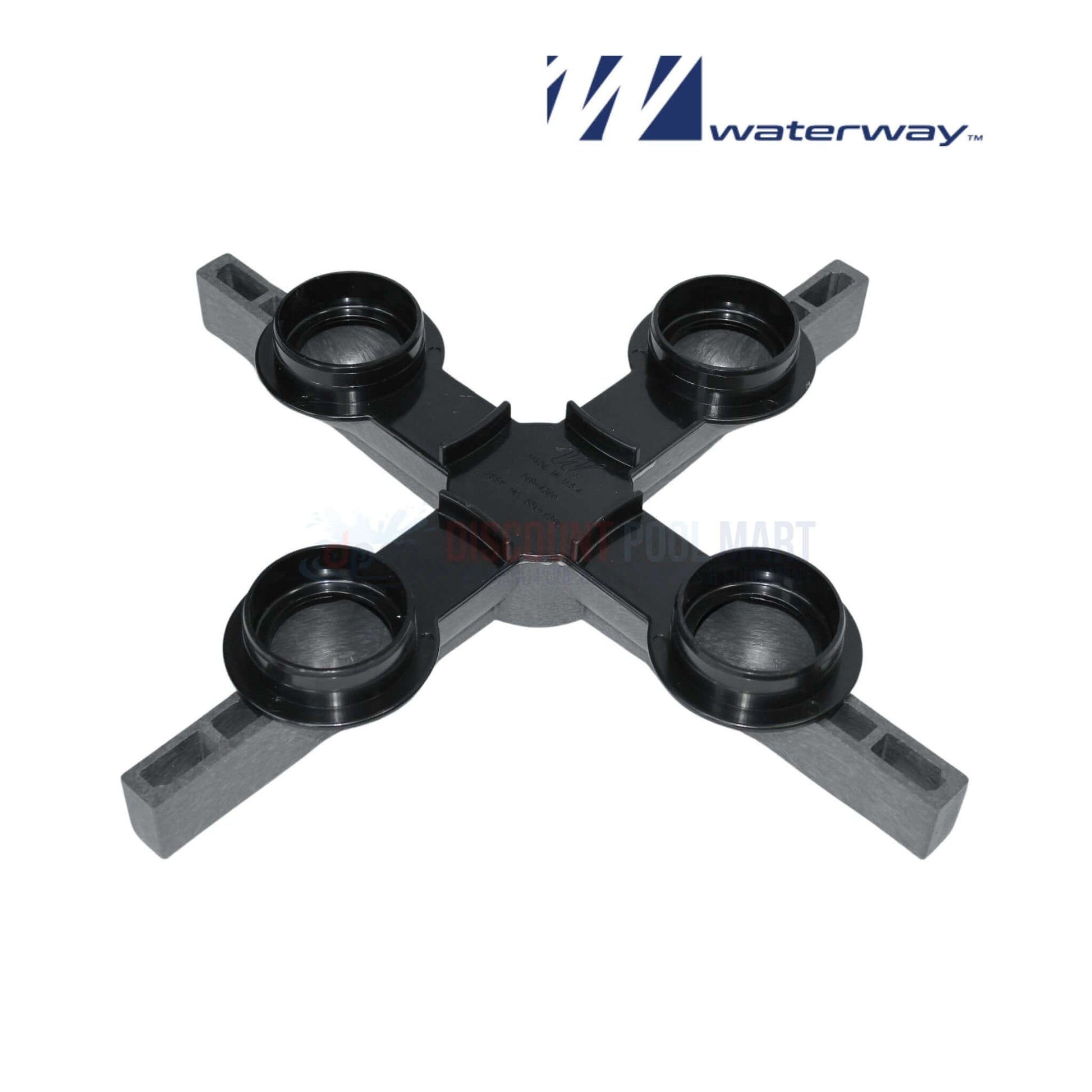 Waterway manifold assembly for Crystal Water Cartridge Filters 550-4300 from Discount Pool Mart DPM for efficient filtration.