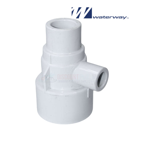 Waterway Poly Storm Gunite Slip Straight Spa Jet Body for efficient spa systems | SKU 211-3040 | Discount Pool Mart DPM