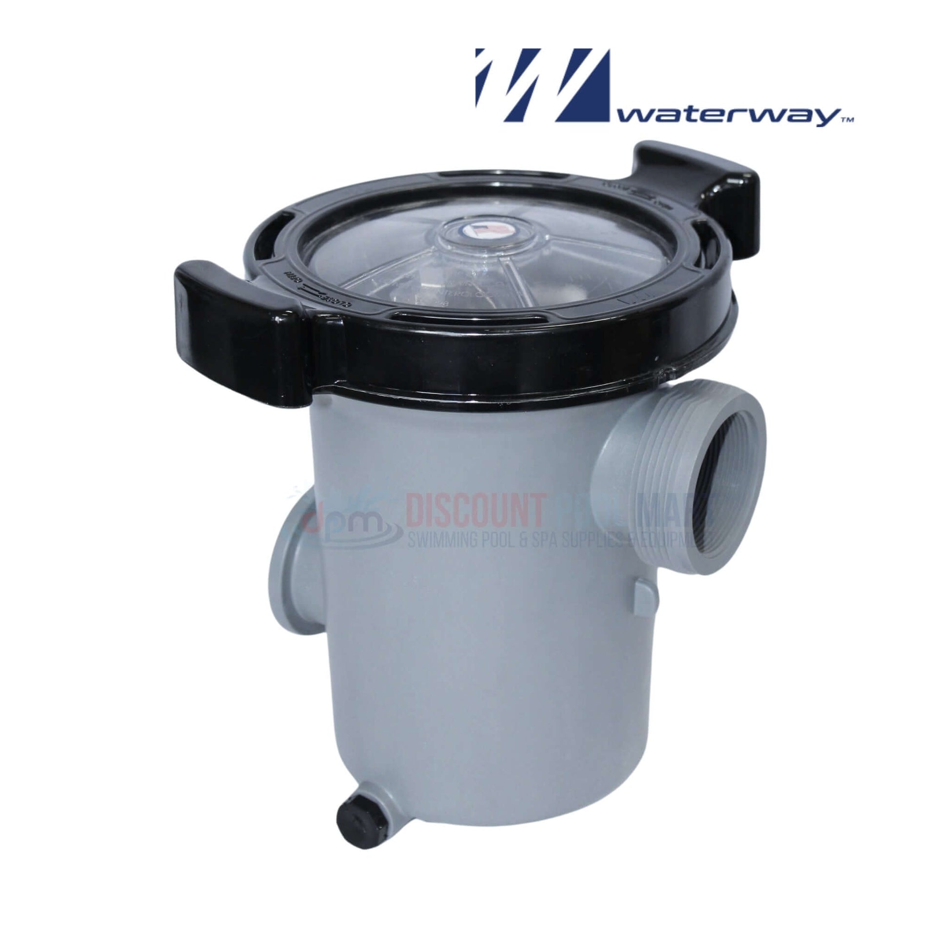 Waterway Pump Trap 310-6600, 2" x 2", efficient debris filtration for pools, available at Discount Pool Mart DPM.