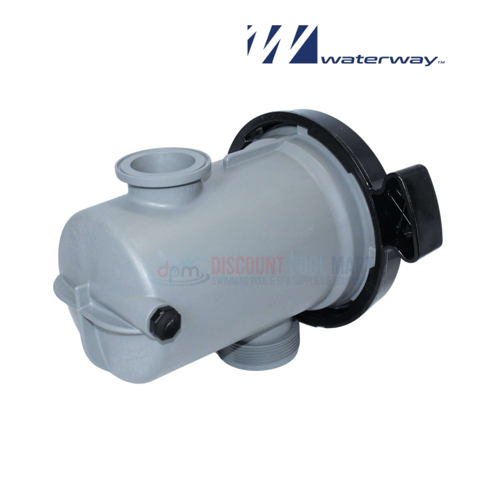 Waterway Pump Trap 310-6600, 2" x 2" strainer assembly for pool and spa systems. Available at Discount Pool Mart DPM.