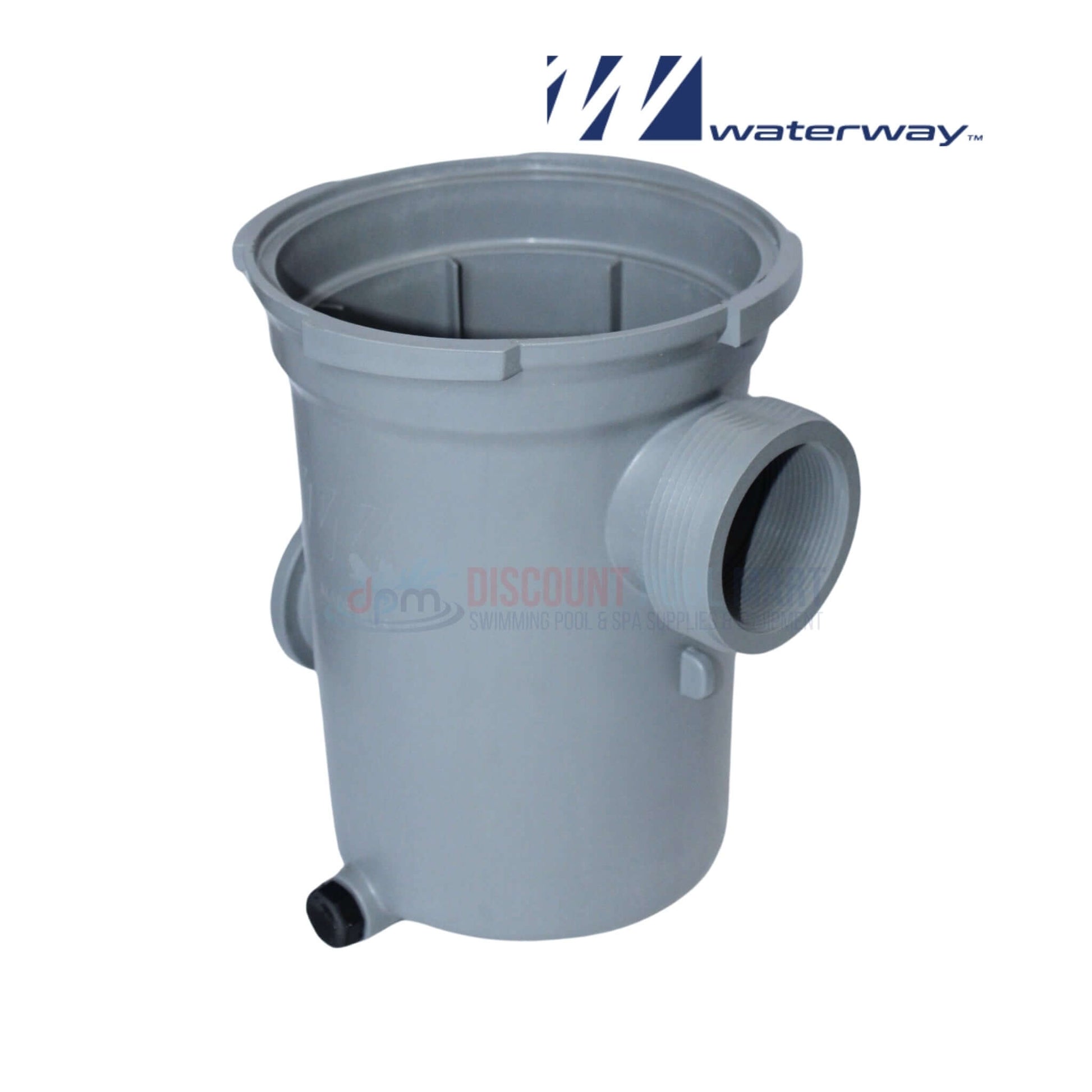 Waterway Pump Trap 310-6600, 2" x 2" strainer assembly for pool systems at Discount Pool Mart DPM.