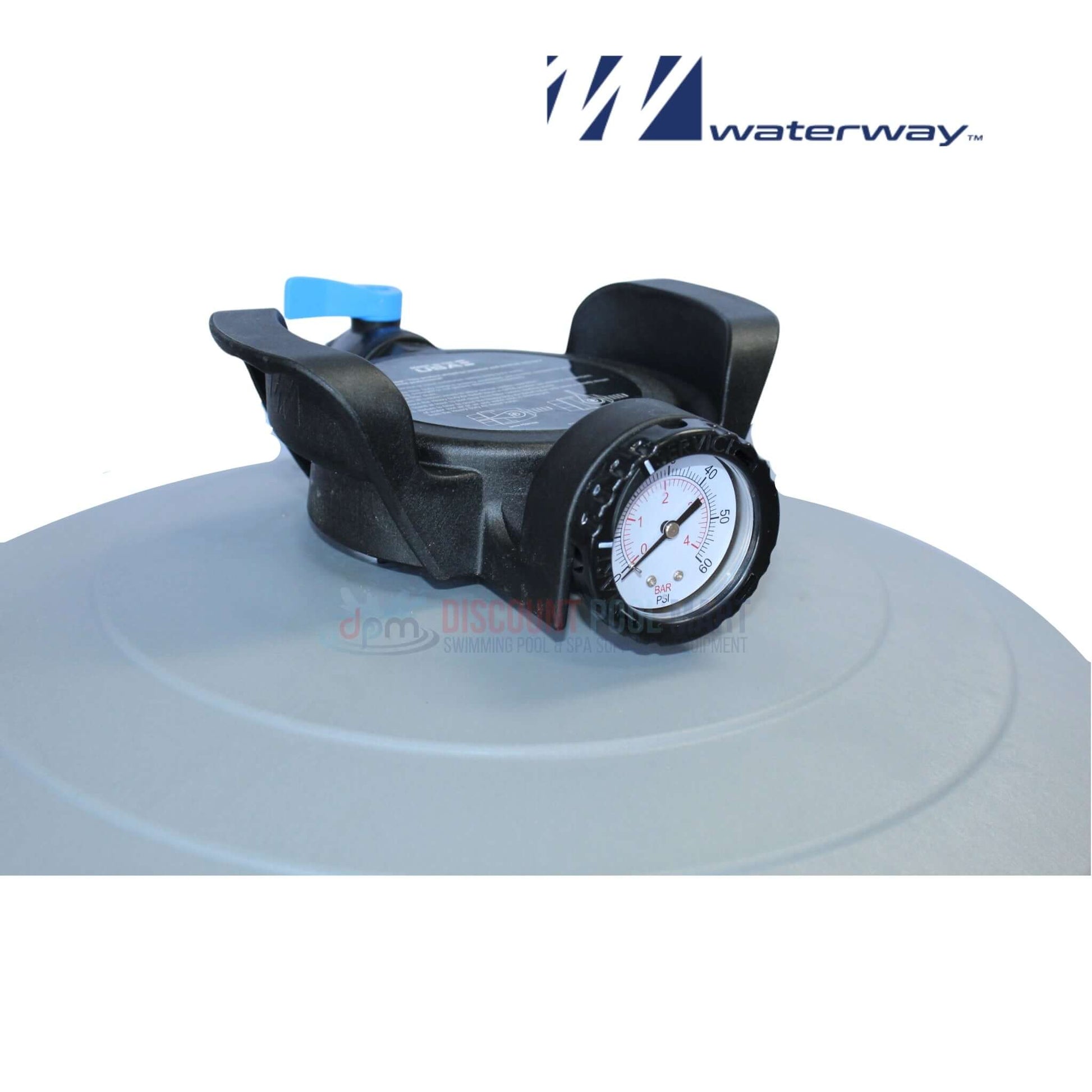 Waterway Tank Lid for Crystal Water 525 Cartridge Filters at Discount Pool Mart DPM. Durable, reliable, essential replacement part.