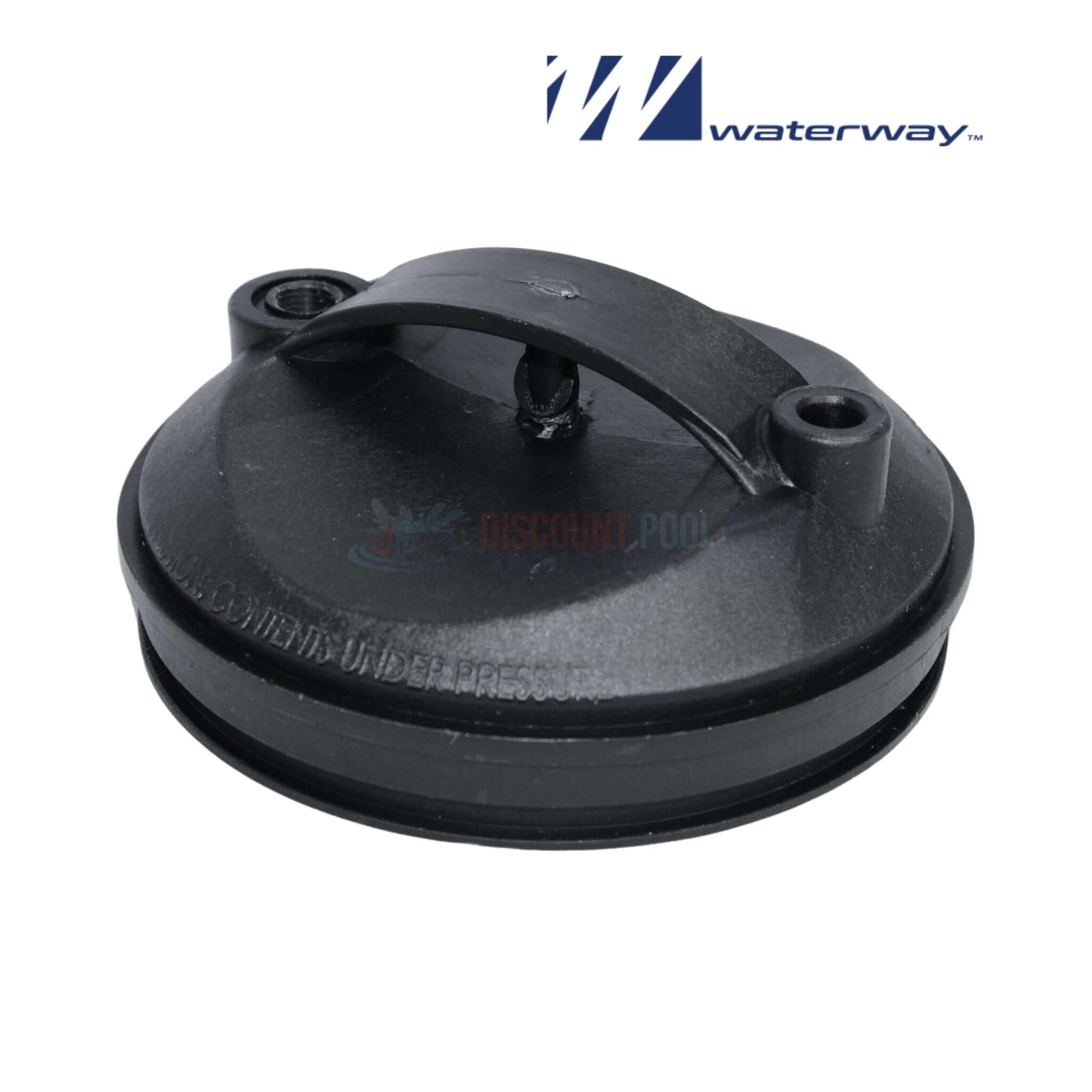 Waterway 511-1000 Top Load Filter Lid with Handle for pools, available at Discount Pool Mart DPM, durable replacement part.