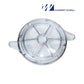 Waterway Trap Lid 511-1310 for SVL56 pools, clear plastic, twist-lock, from Discount Pool Mart DPM.