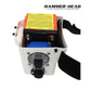 HammerHead Remora Portable Pool Vacuum XR1600 wearable lithium battery pack with warning label. DPM, pool supplies.