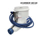 XR1600 | HammerHead Remora Portable Pool Vacuum from Discount Pool Mart, featuring compact design and blue hose.