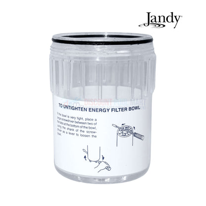 Jandy Energy Filter Bowl with O-Ring for Ray-Vac pool cleaner, available at Discount Pool Mart DPM.