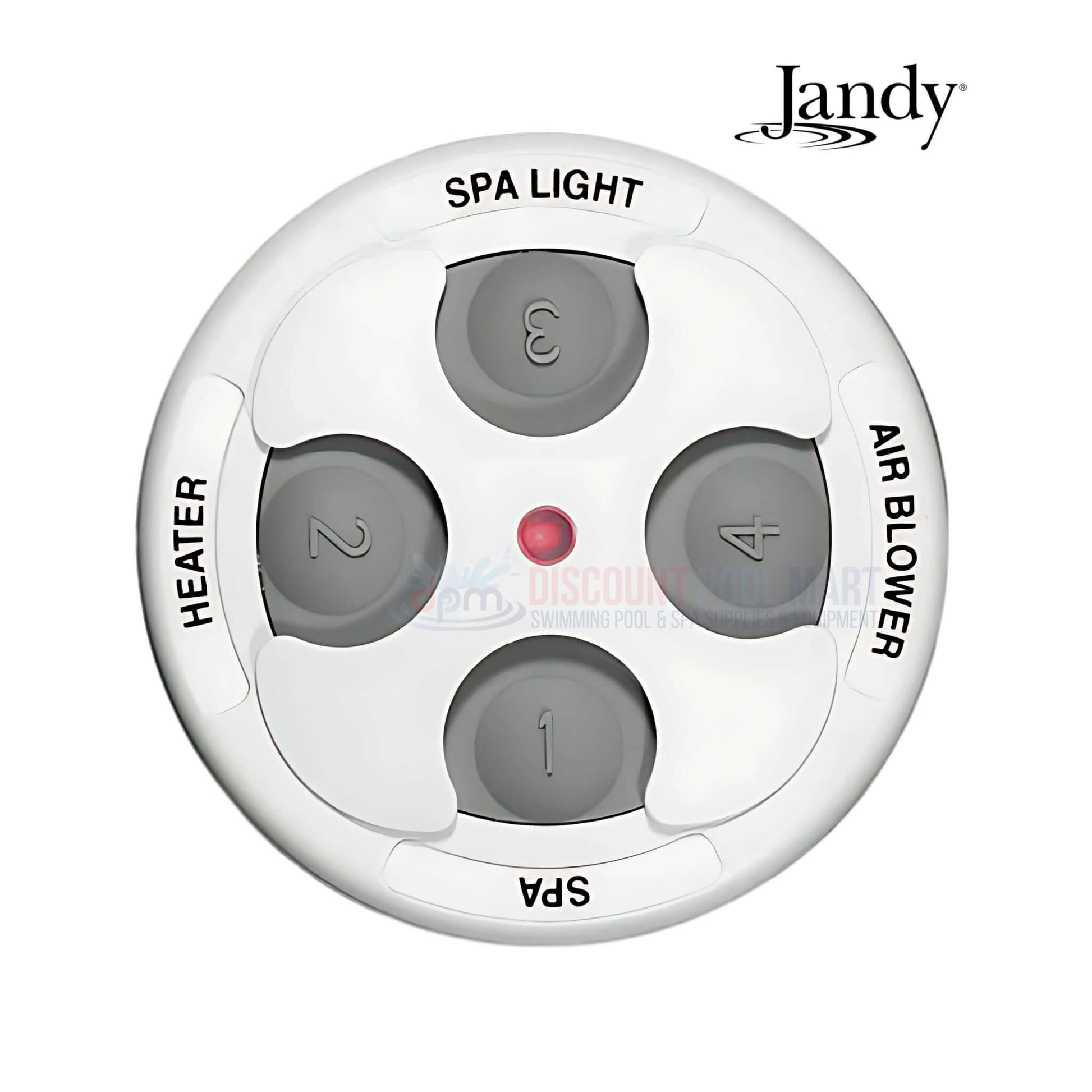 Jandy Spa Side Remote 4 Function from Discount Pool Mart DPM with 150' cable for AquaLink systems control.