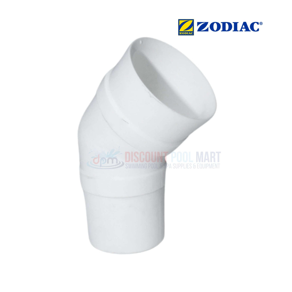 Zodiac Baracuda 45 Degree Elbow for G3 and G3 Pro, part W70244, available at Discount Pool Mart DPM.