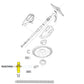 Zodiac Baracuda Flowkeeper Valve R0527400 parts diagram for G3 and G3 Pro cleaners at Discount Pool Mart DPM.