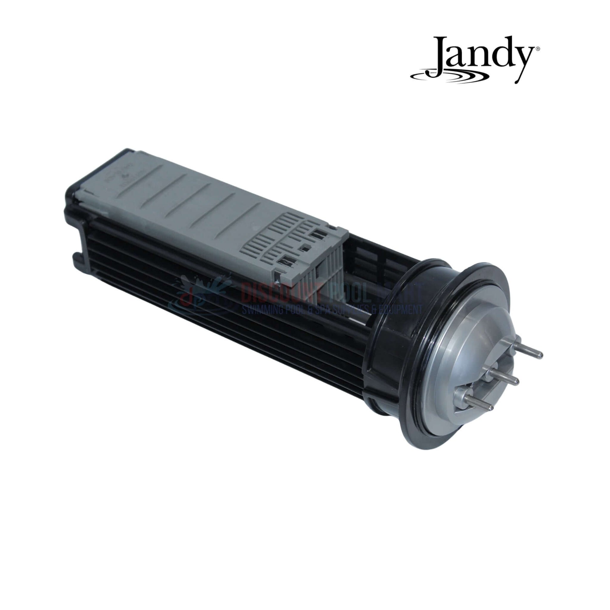 Jandy electrolytic cell for pool systems, essential for saltwater pools, available at Discount Pool Mart DPM.