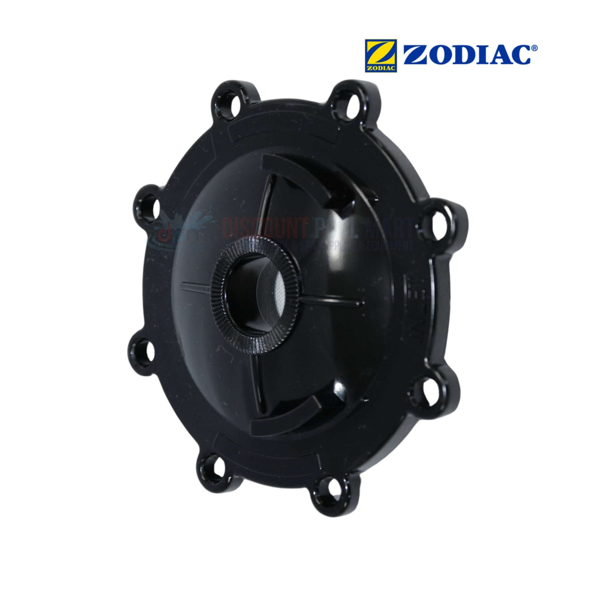 Zodiac Neverlube 3-Port Valve Cover 4606 from Discount Pool Mart DPM, Durable CPVC material for pool maintenance.
