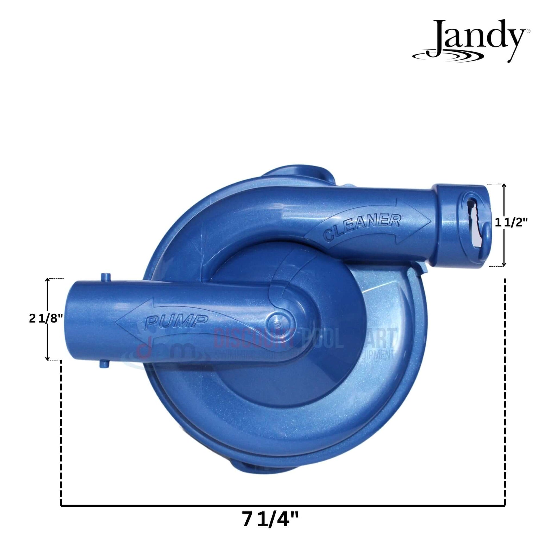 Jandy pool cleaner part with dimensions, high-quality design from Discount Pool Mart DPM for optimal performance.