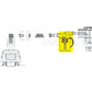 Zodiac Cyclonic Leaf Catcher Canister CLC500 installation diagram, compatible with Discount Pool Mart DPM products.