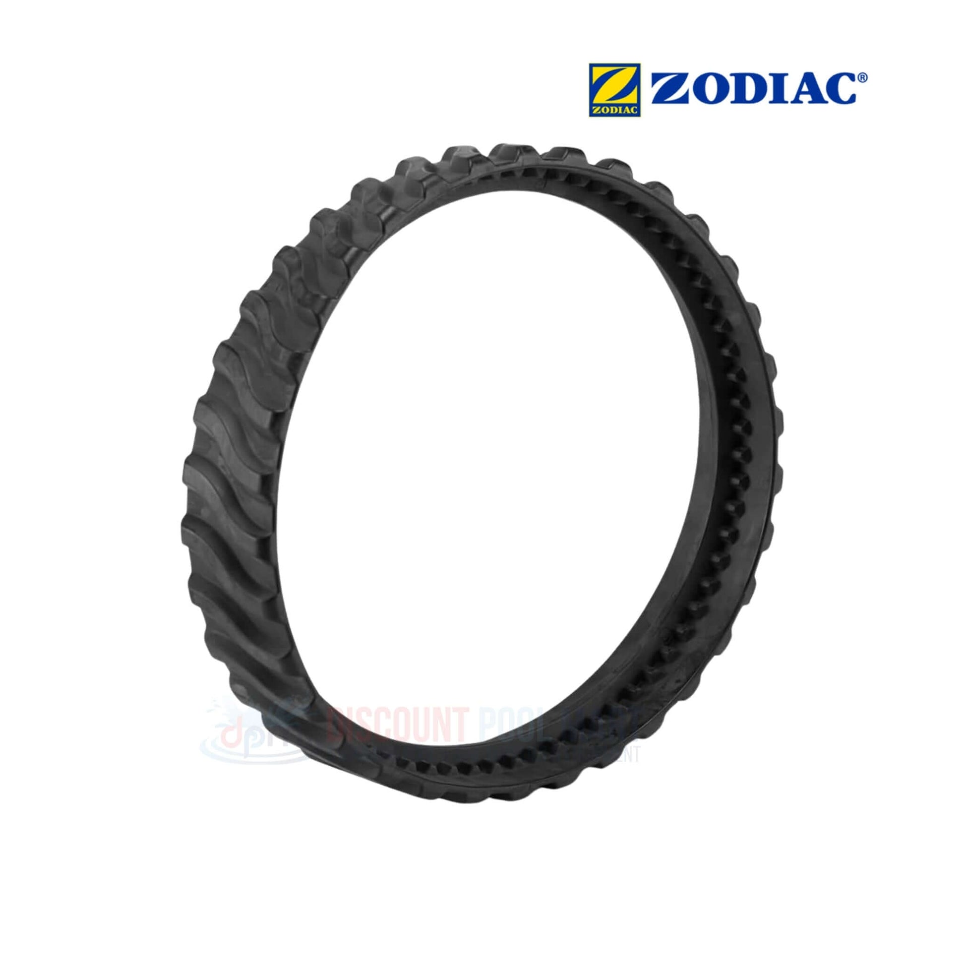 Zodiac Track Tire R0526100 for MX8 and MX6 pool cleaners by Discount Pool Mart DPM, durable rubber construction.