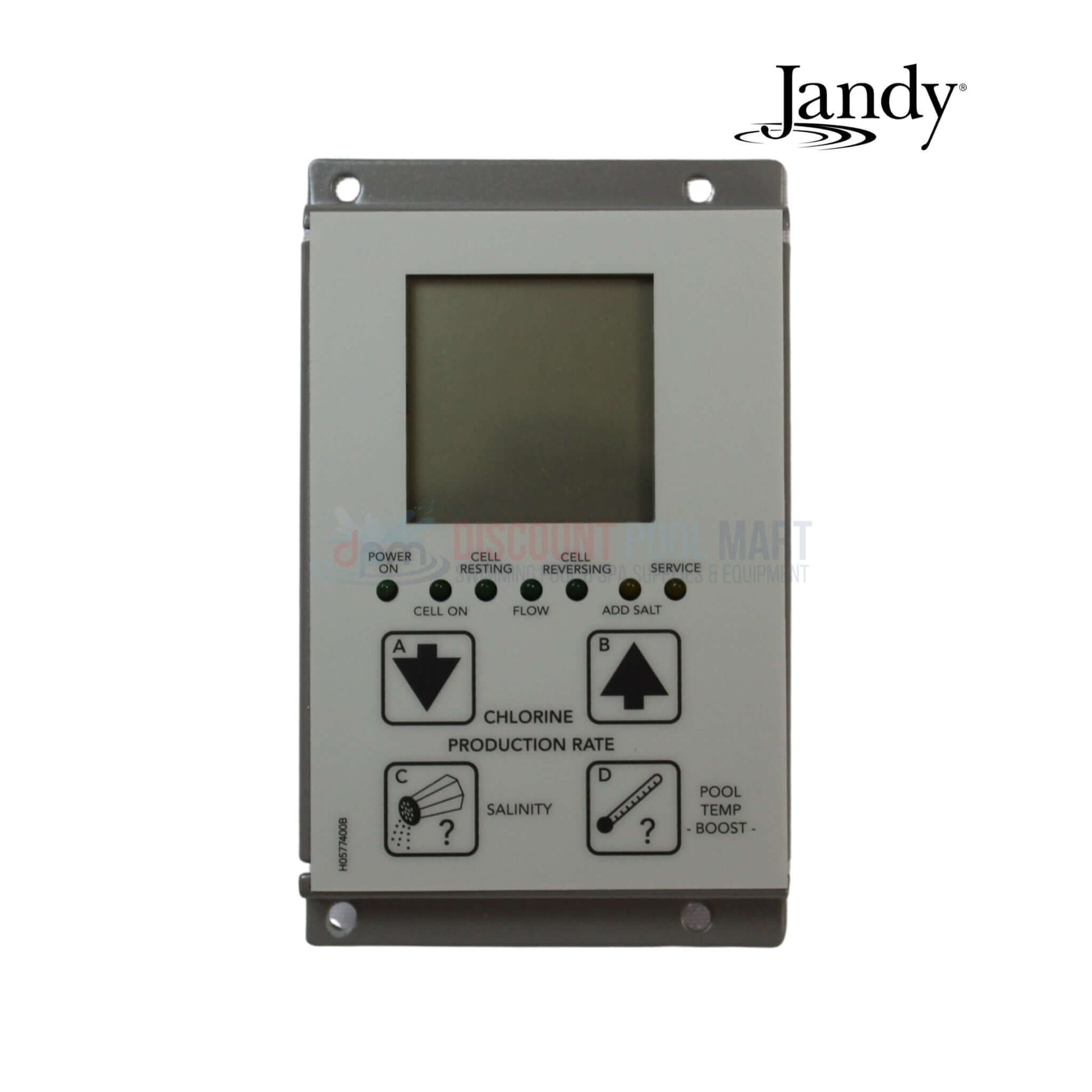Zodiac User Interface Assembly R0467401 with 4 Screws in Gray from Discount Pool Mart DPM for optimal water purification.