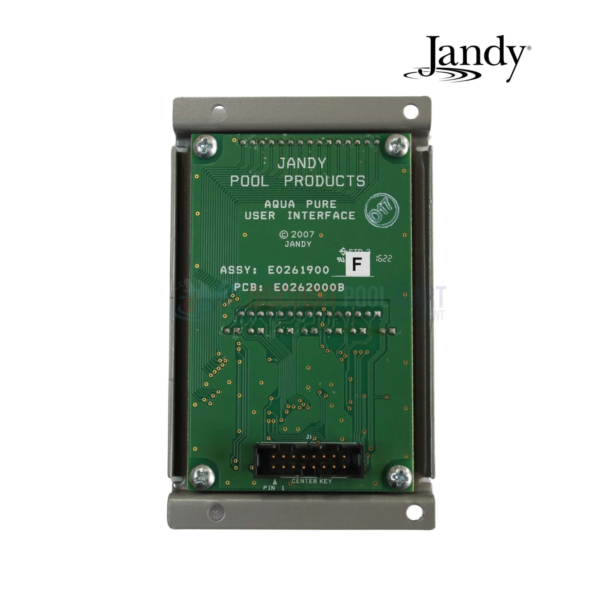 R0467401 | Zodiac User Interface Assembly | 4 Screws | Gray