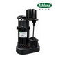 Ashland PS50V 1/2 HP Thermoplastic Submersible Sump Pump - Vertical Float, 115V | PS50V1-10