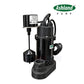 Ashland PS50V 1/2 HP Thermoplastic Submersible Sump Pump - Vertical Float, 115V | PS50V1-10