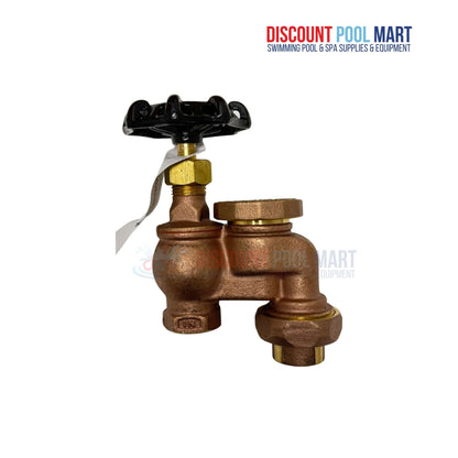 ASUW-075 | 3/4" Brass Anti-Siphon Valve w/ Union and Wheel Handle
