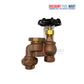 ASUW-075 | 3/4" Brass Anti-Siphon Valve w/ Union and Wheel Handle