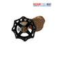 ASUW-075 | 3/4" Brass Anti-Siphon Valve w/ Union and Wheel Handle