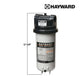 C225 | Hayward Star-Clear Micro Cartridge Filter 25sq ft | 1-1/2" HP