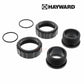 Hayward 1-1/2 in. Union Connector Set of 2 (Slip, with Nuts & O-Rings) | SP1500UNPAK2