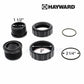 Hayward 1-1/2 in. Union Connector Set of 2 (Slip, with Nuts & O-Rings) | SP1500UNPAK2