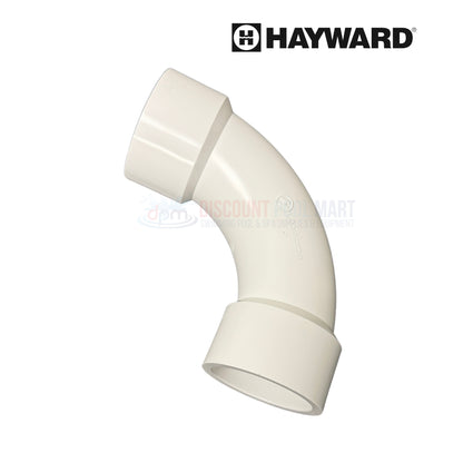 Hayward EcoFlo 2.5 in. Sweep 90-Degree Union Elbow Fitting | EFC3225SW