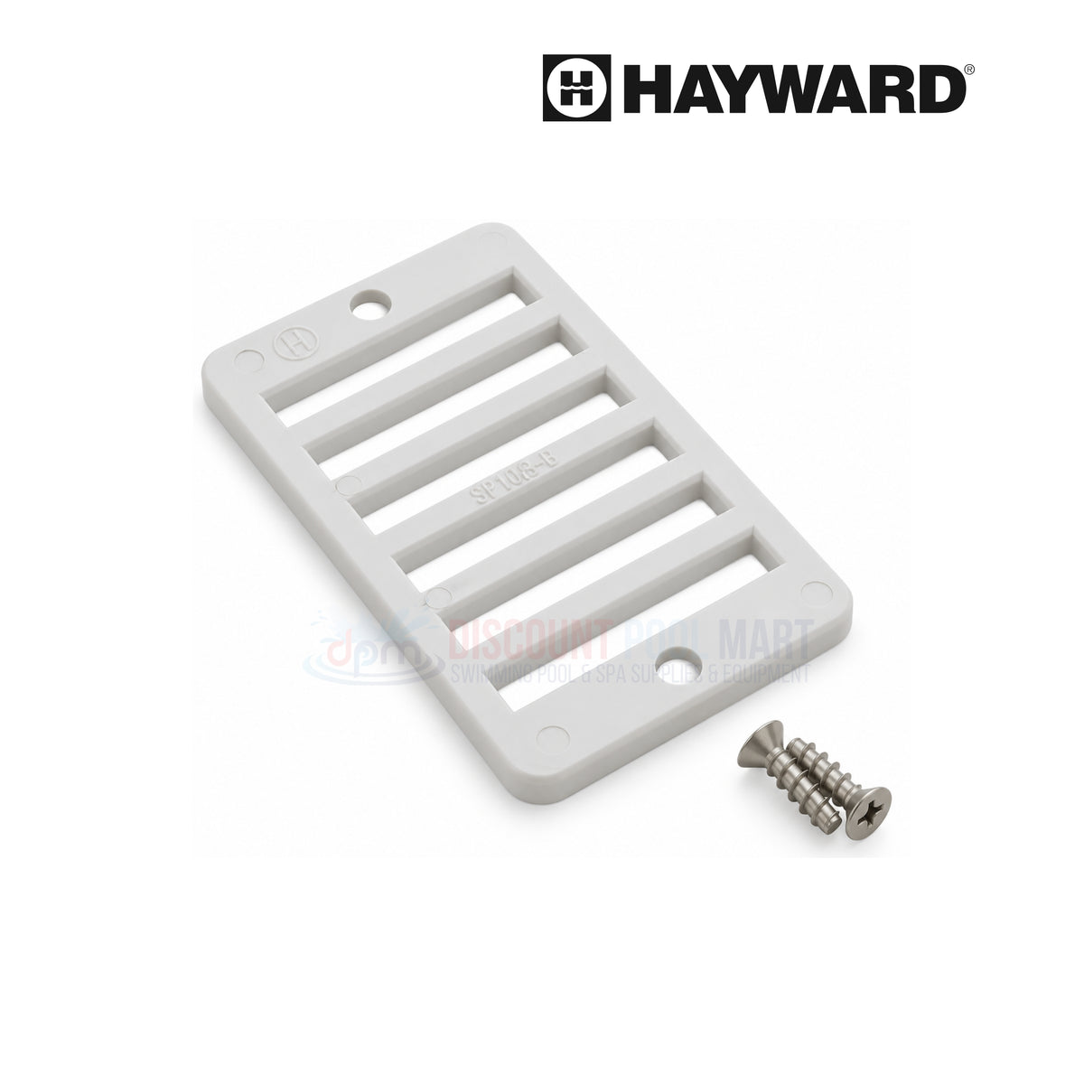 Hayward SP1019 Gutter/Deck Drain Grate with Screws | SP1019BA