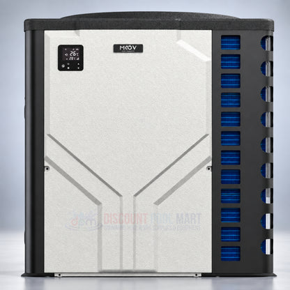 Moov Inverter Variable Speed Pool Heat Pump - 110k-140k BTU