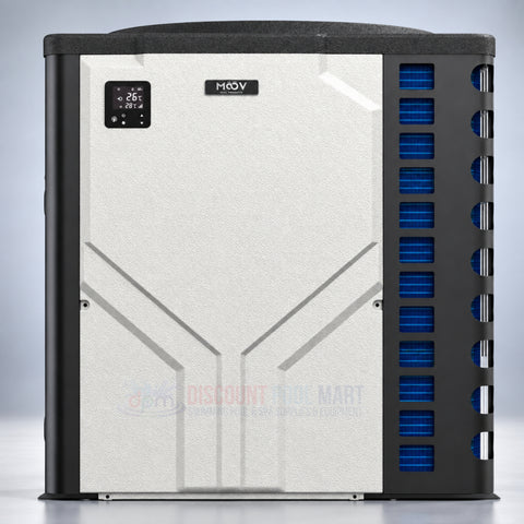 Moov Inverter Variable Speed Pool Heat Pump - 110k-140k BTU