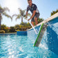 Piranha 20" Nylon/Stainless Steel Combo Algae Pool Brush | PA-20CB