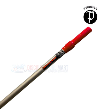 Piranha Eliminator Double Lock Reinforced Pool Pole | 8' - 16' | PA-ELMDBL8-REIN