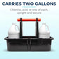 Pool Chemical Caddy | 2 Gallon Jug Carrier | SW-10-204